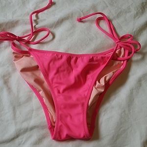 Victoria Secret Scrunch Bottoms Hot Pink
